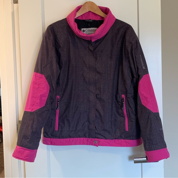 Columbia Sportswear Titanium Interchange 3-pc jacket for ski snowboard Women XL - Picture 5 of 11